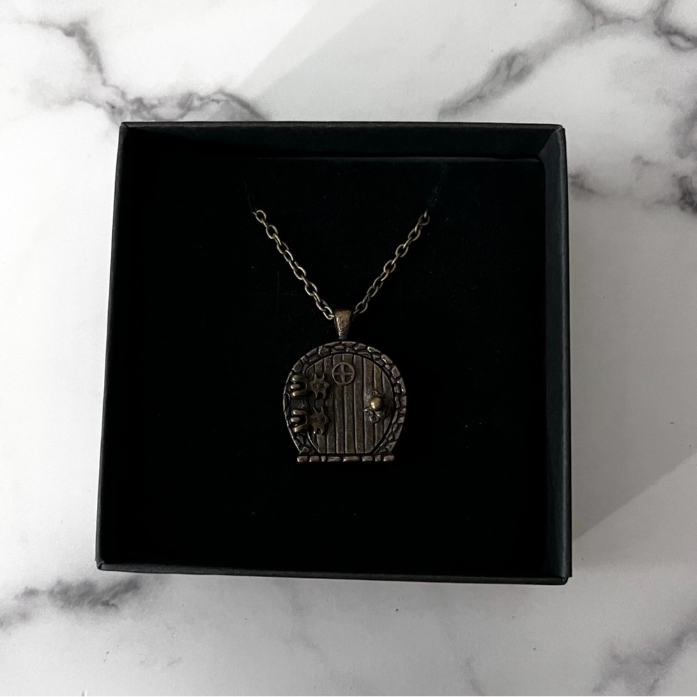 Little Door Necklace NWOT